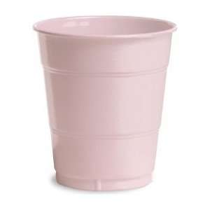  Premium 12 oz Plastic Cups, Pink: Kitchen & Dining