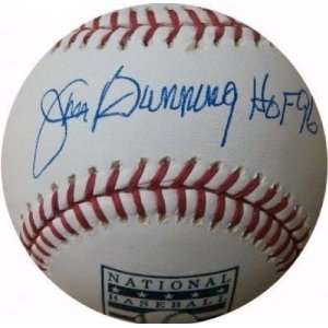  Signed Jim Bunning Baseball   NEW HOF IRONCLAD 