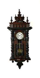 Beautiful Antique German Kienzle wall clock at 1900  