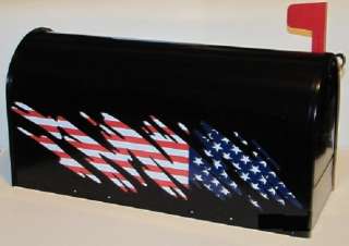 FLAG PATRIOTIC AMERICAN FLAG MAILBOX  GREAT GIFT  