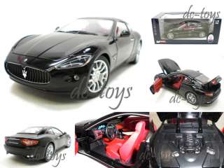Mondo Motors Maserati Gran Turismo 118 Diecast Black  