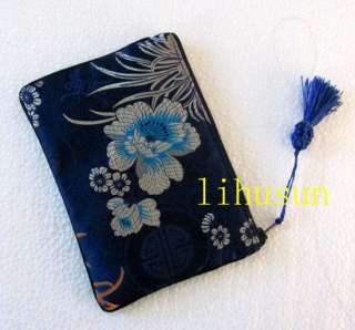 wholesale 10pcs chinese handmade silk gift bags pouch