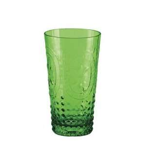 Tracey Porter 1108010 Green Tumbler   Pack of 4:  Kitchen 