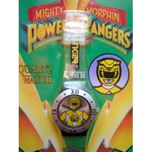    Power Rangers Mighty Morphin Watch Trini Yellow Toys & Games