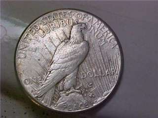 1922 S Peace Dollar silvcer coin #256  