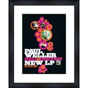  PAUL WELLER Heliocentric   Custom Framed Original Ad 