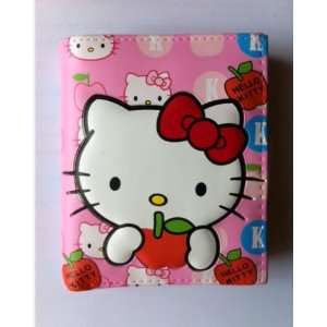 Hello Kitty loves apple pink Wallet Purse