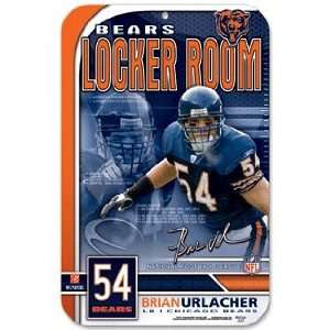  NFL Brian Urlacher Chicago Bears Sign: Sports & Outdoors