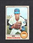 1968 Topps Baseball #60 KEN HOLTZMAN (L6)NEAR MINT