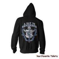 Licensed A Day To Remember University Adult Zip Hoodie  