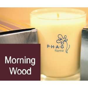  PHAG flame Candle  Morning Wood: Home & Kitchen