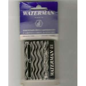  Waterman Fountain Pen Ink Cartridges 8/pk