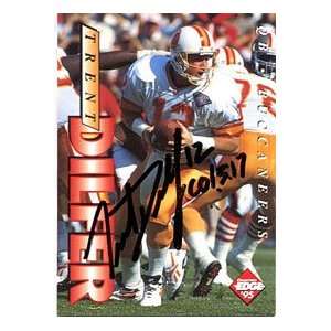  Trent Dilfer Autographed / Signed 1995 Collectors Edge 