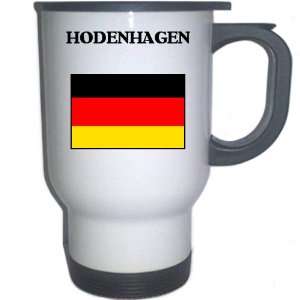  Germany   HODENHAGEN White Stainless Steel Mug 