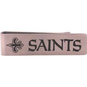   NFL Football New Orleans Saints Logo Money Clip: Sports & Outdoors