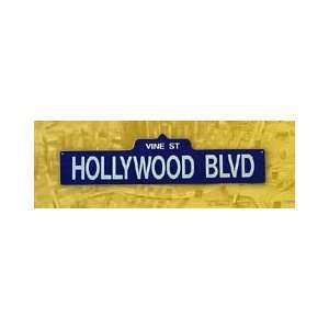  Hollywood Blvd. Street Sign