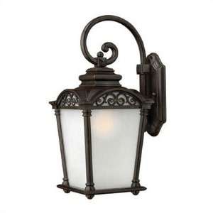   Efficient Outdoor Wall Lantern in Regency Bronze