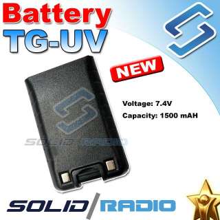Up for sale is brand new battery for TV UV dual band radio. 100% new 