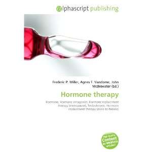  Hormone therapy (9786133760424) Books