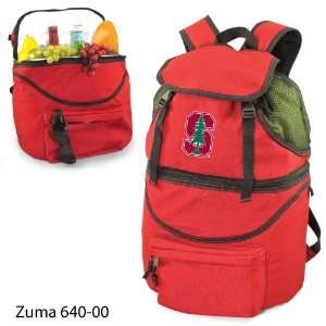   University Printed Zuma Picnic Backpack Red
