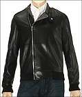hugo boss leather jacket  