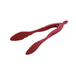  MIU France 99025 Red Silicone 10 Inch Tongs: Kitchen 