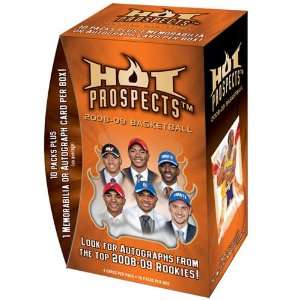  2008 09 Fleer Hot Prospects Basketball Trading Cards 
