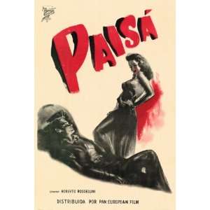  Paisan (1946) 27 x 40 Movie Poster Foreign Style A: Home 