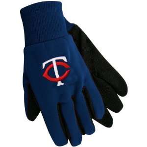  Minnesota Twins Navy Blue Utility Gloves Sports 