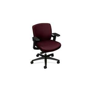  Hon Low Back Work Chair in Wine: Office Products