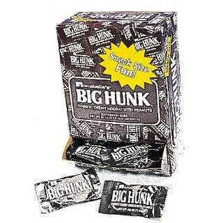 Annabelles Big Hunk, Terrific Chewy Nougat with Peanuts,80 Bars, Net 