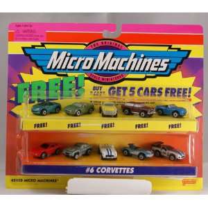   Micro Machines Bonus Pack #6 Corvette Collection 65100: Toys & Games