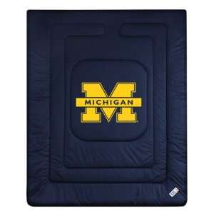 Michigan Wolverines NCAA Locker Room Collection Full/Queen Comforter