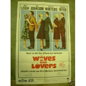  Movie Poster Janet Leigh Wives And Lovers F40 Everything 