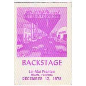    Grateful Dead Backstage Pass Miami Florida 1978: Home & Kitchen