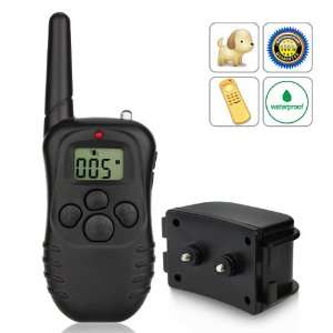   LCD Shock & Vibrate Remote Dog Training Collar 1 to 1: Pet Supplies