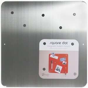   By Three Stainless Square Dot 9 SQ Magnet Board 