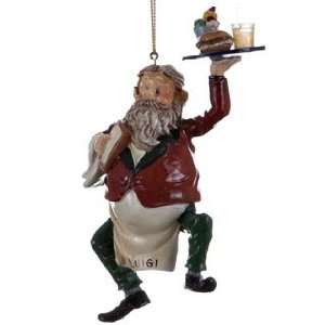 Personalized Waiter Christmas Ornament:  Home & Kitchen