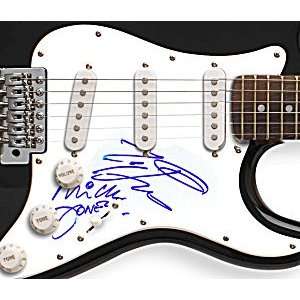 The Clash Autographed Signed Guitar & Proof