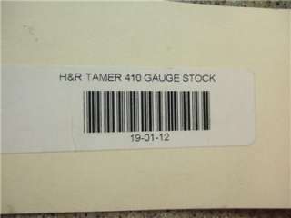 Offered today is this brand new H&R 1871 Snake Tamer 410 Guage shotgun 