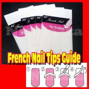 270 PCS FRENCH STYLE MANICURE NAIL TIPS GUIDE STICKER B  