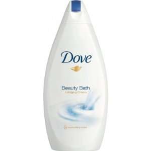 Dove Beauty Bath Indulging Cream Body Wash 16.9 Oz / 500 Ml (Pack of 3 