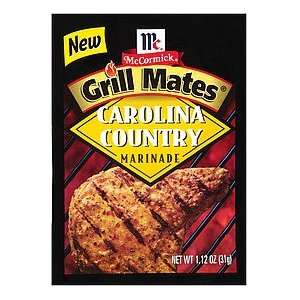 McCormick Grill Mates Carolina Country Marinade, 1.12 oz (Pack of 6 
