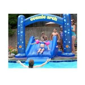  Cosmic Arch Inflatable Water Slide: Toys & Games