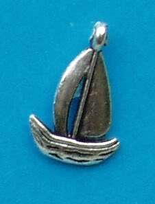 Craft Charms10 Boat no1 phone or card embellishmentsETC  