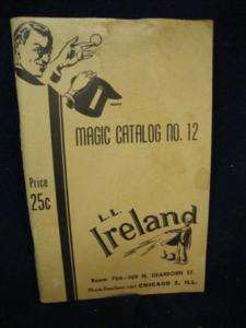 Ireland Magic Catalog No. 12   Book  