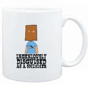  Mug White  Ingeniously Disguised as a Swimmer  Sports 