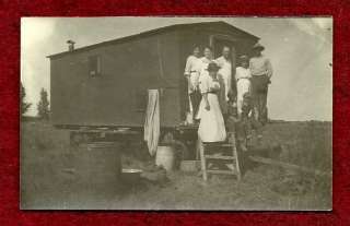 EARLY REAL PHOTO COOK SHACK, COONS RANCH, S. DAK  