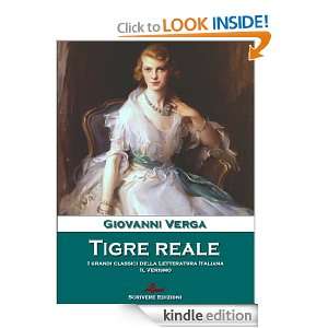 Tigre reale (Italian Edition) Giovanni Verga  Kindle 