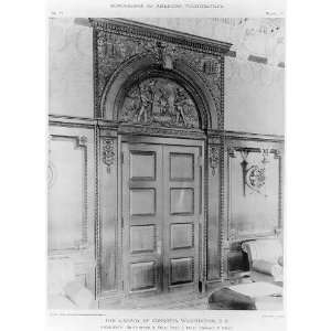   ,Washington,D.C.,c1898,Interior,Architecture,doors